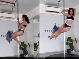 Uorfi Javed Trusts Pole Fitness For Strength And Mobility, Here's Why You Should Too Uorfi Javed Trusts Pole Fitness For Strength And Mobility, Here's Why You Should Too