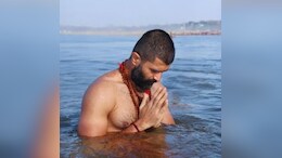 Maha Kumbh 2025: Vijay Deverakonda Takes A Holy Dip: "Saying Prayers With Mummy Dearest"
