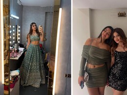 Rasha Thadani Stuns In Blue <i>Lehenga</i> And A Black Bodycon In Her Latest Photo Dump Rasha Thadani Stuns In Blue <i>Lehenga</i> And A Black Bodycon In Her Latest Photo Dump