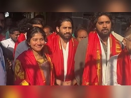 After The Success Of <i>Thandel</i>, Naga Chaitanya And Sai Pallavi Visit Tirupati Temple After The Success Of <i>Thandel</i>, Naga Chaitanya And Sai Pallavi Visit Tirupati Temple