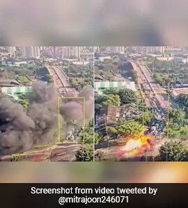 Shocking Video Shows Plane Crashing Onto Street in Brazil, Killing ...