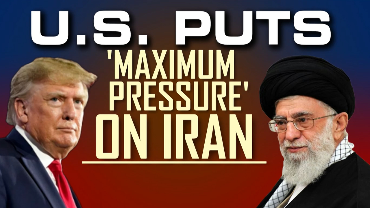 Donald Trump Reimposes 'Maximum Pressure' On Iran