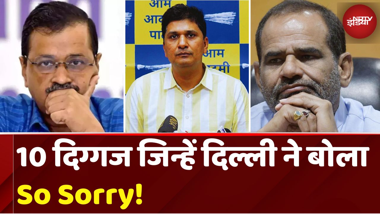 Delhi Election Results: 10 VVIP's जिन्हें दिल्ली वालों ने चटा दी धूल! कहा- So Sorry