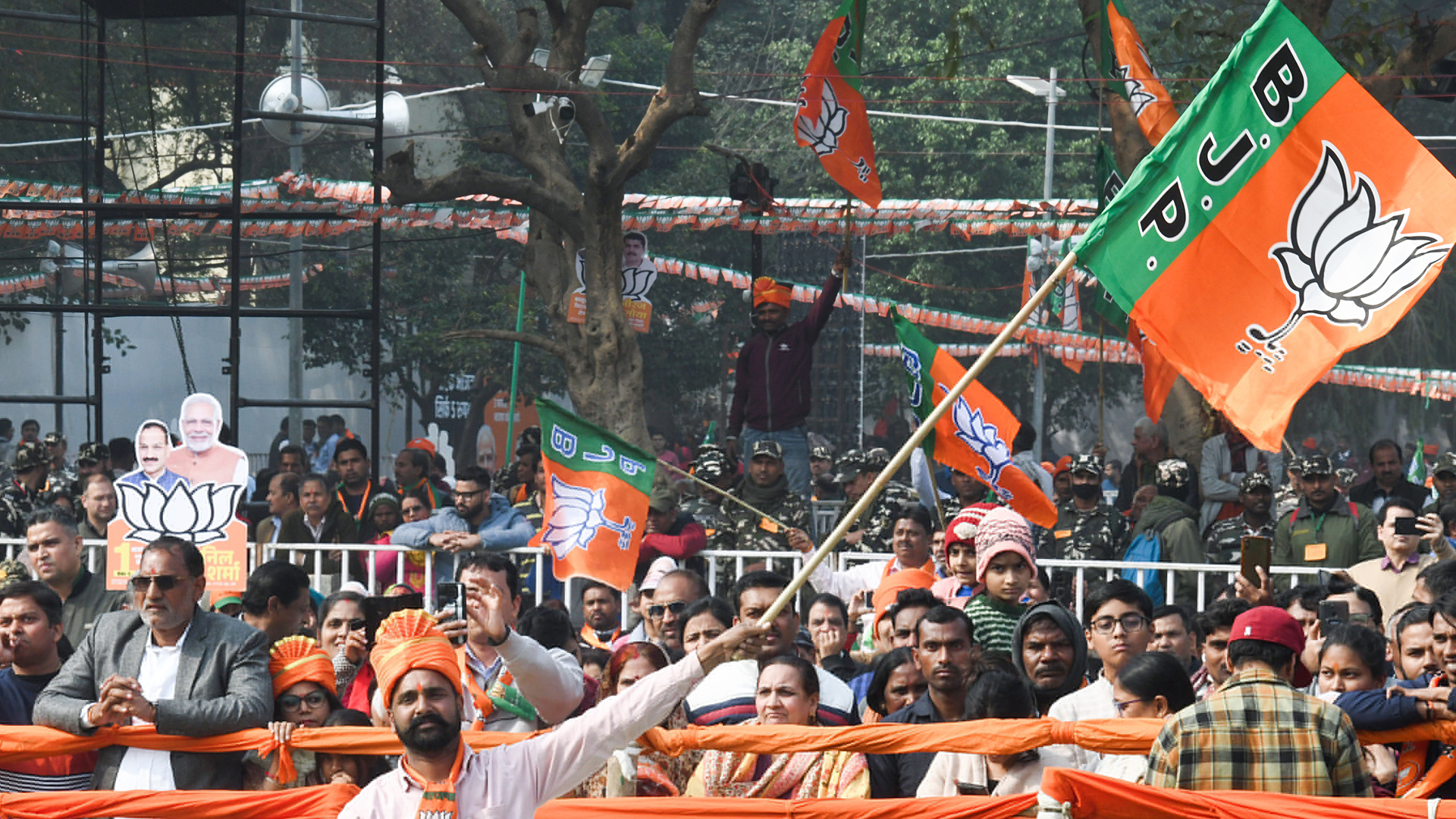 Delhi Election Results: BJP Holds Edge Over AAP In Very Early Leads