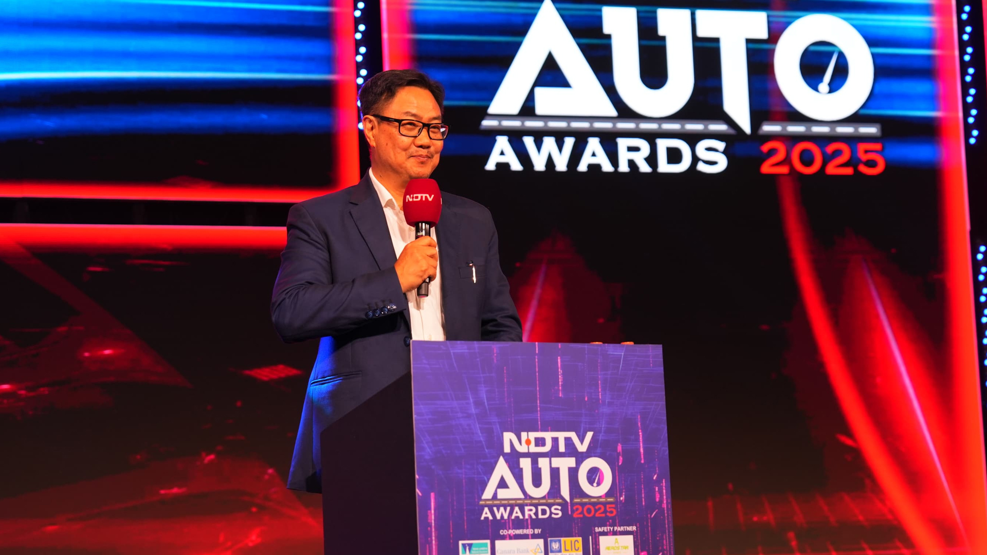 "EVs Are The Future": Minister Kiren Rijiju At NDTV Auto Awards