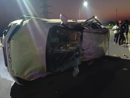 On Camera, 2 People Fly Out Of Car As It Hits Divider, Flips 4 Times On Camera, 2 People Fly Out Of Car As It Hits Divider, Flips 4 Times