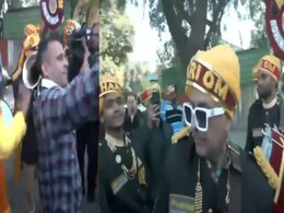 <i>Dhols</i> And Dance At BJP Office, Silence At AAP As Trends Show BJP Win <i>Dhols</i> And Dance At BJP Office, Silence At AAP As Trends Show BJP Win