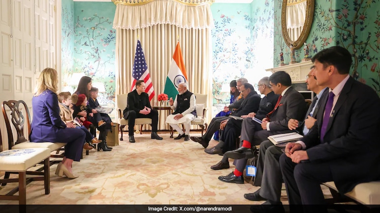 "Discussed Space, Technology, Innovation": PM Modi After Meeting Elon Musk