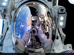 Astronaut Sunita Williams' 'Ultimate Selfie' From Ninth Spacewalk Astronaut Sunita Williams' 'Ultimate Selfie' From Ninth Spacewalk
