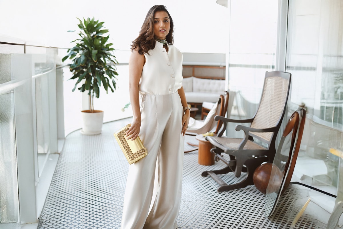 Masoom Minawala Mehta Slays in Leopard-Print Satin Slip Dress