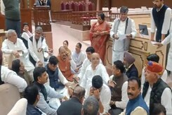 Suspended After Row, 6 Rajasthan Congress MLAs To Spend Night In Assembly Suspended After Row, 6 Rajasthan Congress MLAs To Spend Night In Assembly