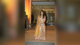 Riddhima Kapoor Embraces Ethnic Finery In A Multicoloured Embroidered <i>Lehenga</i>