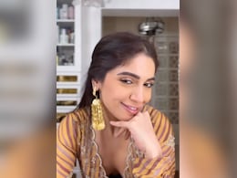 With Pink Lips And Wispy Lashes, Bhumi Pednekar Serves A Glowy Beauty Moment With Pink Lips And Wispy Lashes, Bhumi Pednekar Serves A Glowy Beauty Moment