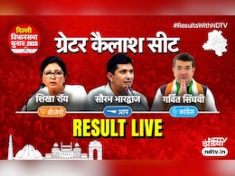 Delhi Chunav Result:  ग्रेटर कैलाश से BJP उम्मीदवार शिखा ने AAP के सौरभ भारद्वाज को हराया Delhi Chunav Result:  ग्रेटर कैलाश से BJP उम्मीदवार शिखा ने AAP के सौरभ भारद्वाज को हराया