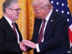 Trump&#039;s Golf Course To &quot;Further&quot; UK-US Relations? President To Meet PM Starmer