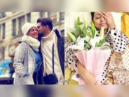 Hina Khan's Valentine's Day With Beau Rocky Jaiswal Came Gift-Wrapped Like This Hina Khan's Valentine's Day With Beau Rocky Jaiswal Came Gift-Wrapped Like This