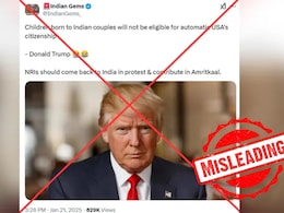 Fact Check: Does Trump's Citizenship Order Specifically Target Indians? Fact Check: Does Trump's Citizenship Order Specifically Target Indians?