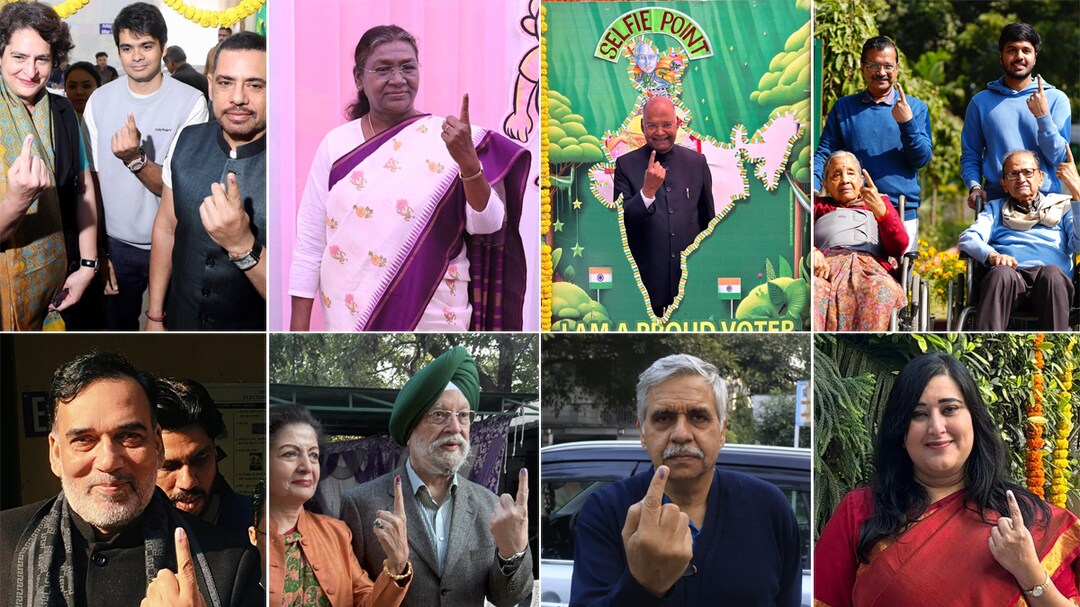 Delhi Election Voting LIVE Updates: Delhi Votes Today, Triangular Contest Between AAP, BJP, Congress