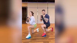 Natasa Stankovic's Weighted Squat Workout Will Burn Your Glutes (In A Good Way)