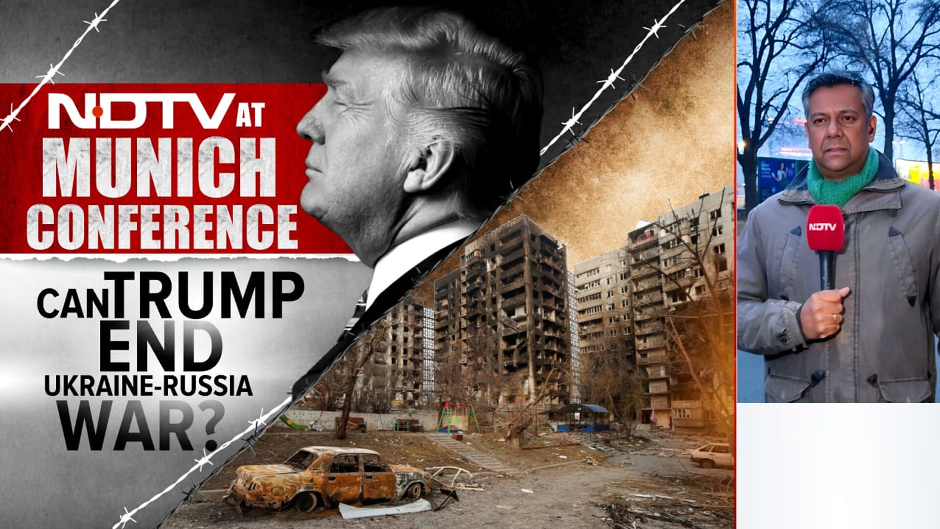 NDTV At Munich Conference: Can Trump End Ukraine-Russia War?