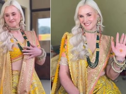कश्मीरी दुल्हन के लुक में सजी अमेरिकी महिला ने अपनी खूबसूरती से लोगों के उड़ाए होश, तारीफ करते नहीं थक रहे लोग कश्मीरी दुल्हन के लुक में सजी अमेरिकी महिला ने अपनी खूबसूरती से लोगों के उड़ाए होश, तारीफ करते नहीं थक रहे लोग