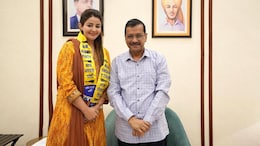 Punjabi Actor Sonia Mann Joins AAP In Presence Of Arvind Kejriwal