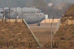 US Plane With 3rd Batch Of Illegal Indian Immigrants Lands In Amritsar US Plane With 3rd Batch Of Illegal Indian Immigrants Lands In Amritsar