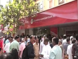 Long Queues Outside Mumbai's New India Co-op Bank After RBI's Restrictions Long Queues Outside Mumbai's New India Co-op Bank After RBI's Restrictions