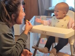 Viral Video: Mom Eats Baby's Food, Kid's Priceless Reaction Is Too Good To Miss
