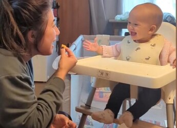 Viral Video: Mom Eats Baby's Food, Kid's Priceless Reaction Is Too Good To Miss