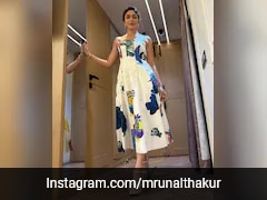 Mrunal Thakur In A Backless Panelled Floral Dress Is A Spring Delight