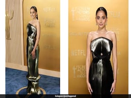 2025 SAG Awards: Banita Sandhu Stuns In A Rippled Metallic Gown By Indian Designer Amit Aggarwal 2025 SAG Awards: Banita Sandhu Stuns In A Rippled Metallic Gown By Indian Designer Amit Aggarwal