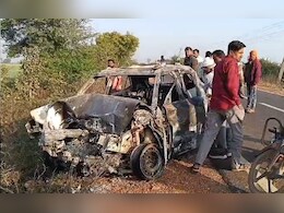 Car Accident: बहन की शादी का कार्ड बांटकर लौट रहा था भाई, दो कार की भीषण टक्कर में जिंदा जला  Car Accident: बहन की शादी का कार्ड बांटकर लौट रहा था भाई, दो कार की भीषण टक्कर में जिंदा जला