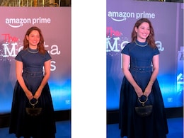 Tamannaah Bhatia Keeps It Chic And Subtle In A Denim-Coded Dress