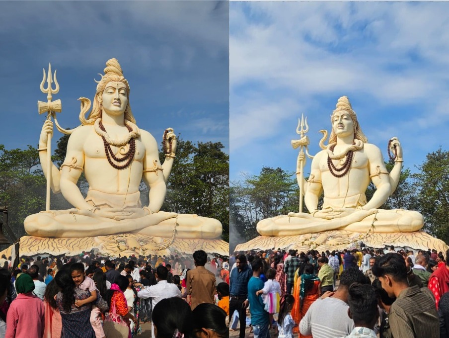 कचनार सिटी मंदिर में विराजे हैं 76 फीट ऊंचे महादेव, गुफा के अंदर होते हैं भगवान शिव के 12 स्वरूपों के दर्शन