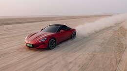 MG Cyberster EV Sets Record For Fastest Acceleration At Sambhar Salt Lake