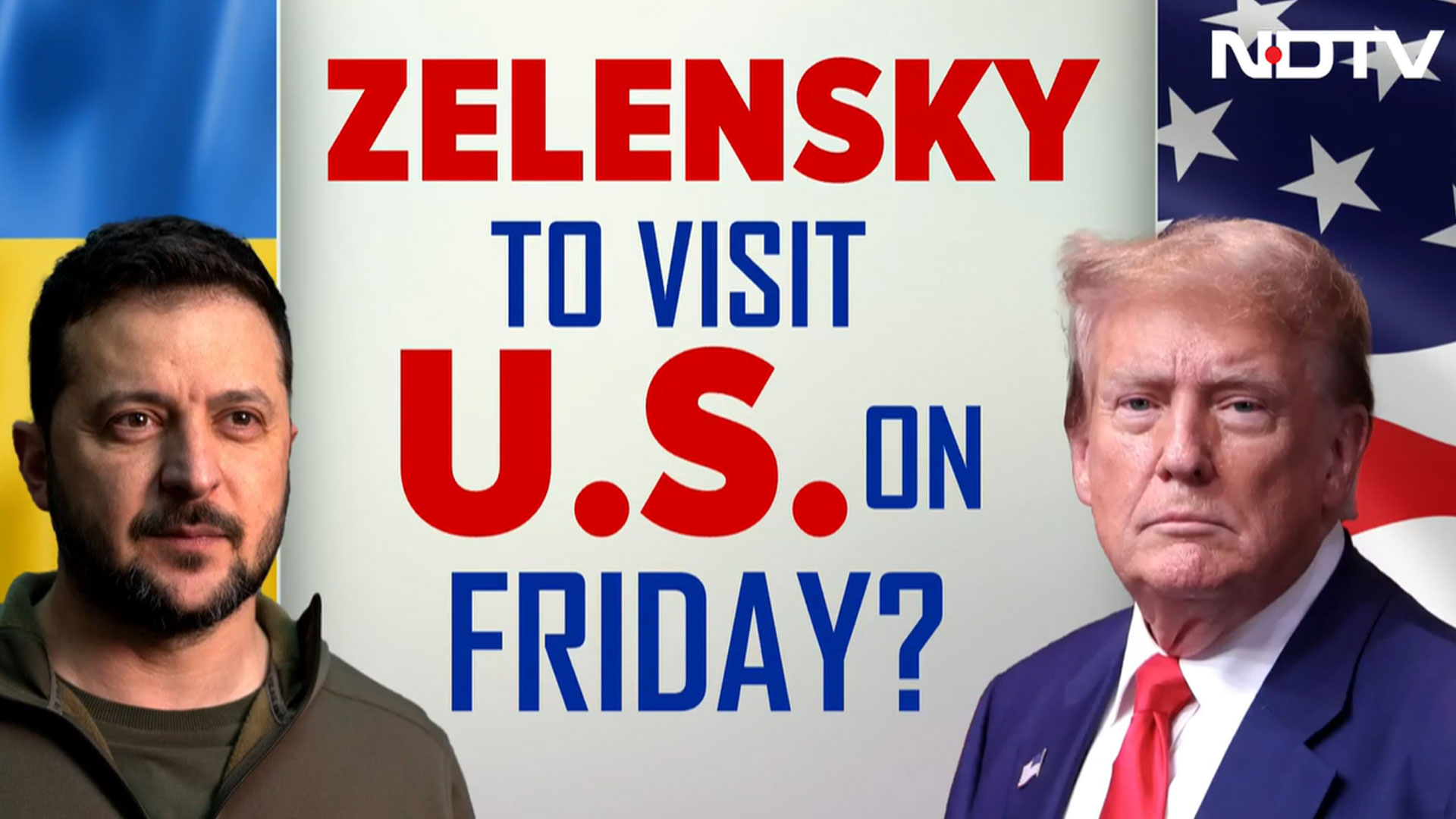 Zelensky To Meet Donald Trump For Major Minerals Deal On Friday