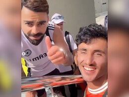 Watch: Virat Kohli Overawed By UAE Bowler's Performance In Nets