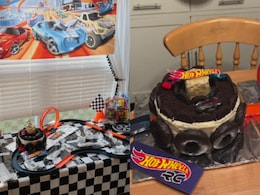 "Uncle Of The Year": Man Creates Hot Wheels-Themed Cake For Nephew's Birthday, Internet Approves