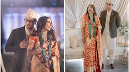 Prajakta Koli And Vrishank Khanal Dons Traditional <i>Nepali</i> Outfits For Their Reception Party
