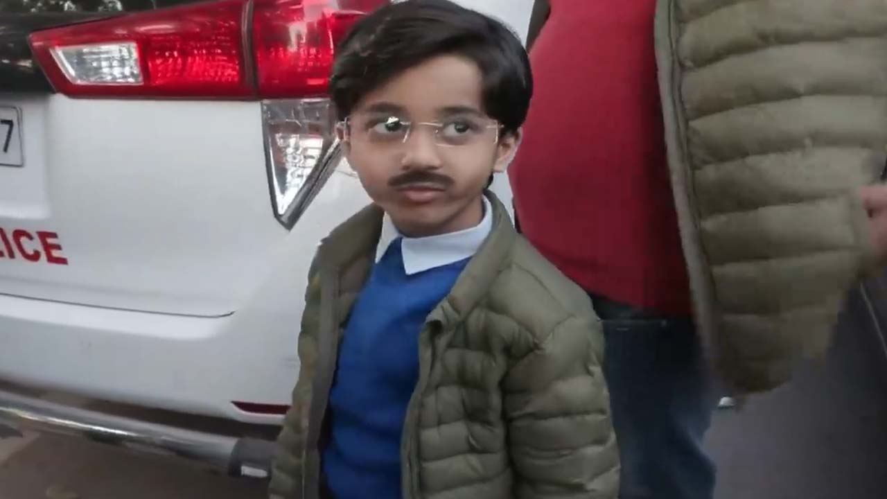 'Mini Kejriwal' Smiles In Anticipation Of Delhi Election Result