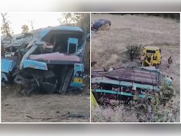 नासिक-गुजरात हाइवे पर भीषण सड़क हादसा, 5 लोगों की मौत, कई घायल नासिक-गुजरात हाइवे पर भीषण सड़क हादसा, 5 लोगों की मौत, कई घायल