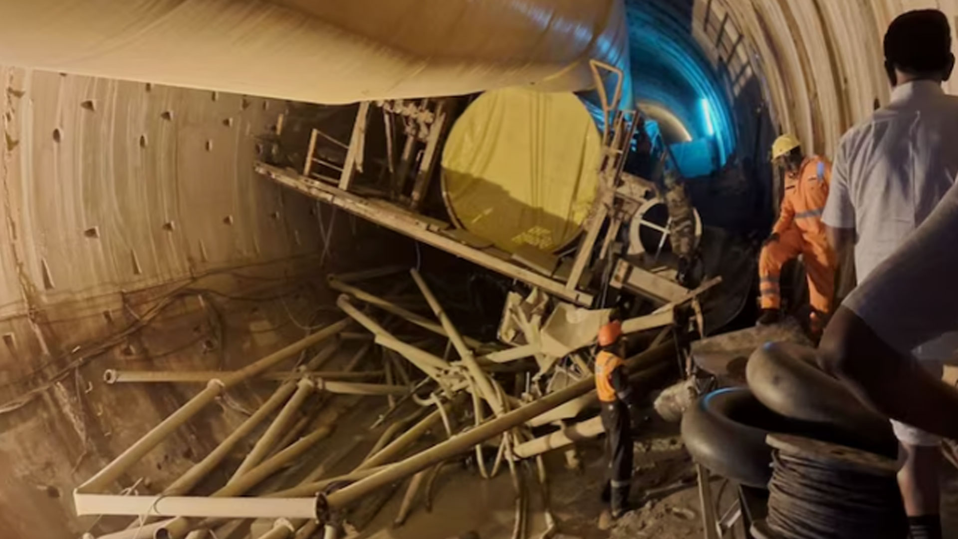 8 Trapped In Telangana Tunnel For 72 Hours