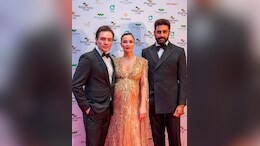 Abhishek Bachchan's Picture-Perfect Moment With Amy Jackson And Ed Westwick At British Asian Trust Gala