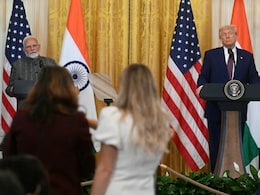 "Tough Accent": Trump Skips Question On "Anti-India Activities" In US "Tough Accent": Trump Skips Question On "Anti-India Activities" In US