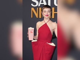 Emma Stone's 'Popcorn Dress' Is A Quirky Red Carpet Ode To The Beloved Snack Emma Stone's 'Popcorn Dress' Is A Quirky Red Carpet Ode To The Beloved Snack
