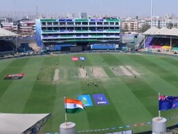 Indian Flag Flies High In Karachi During Pakistan vs New Zealand Champions Trophy Match. Reaction Mixed