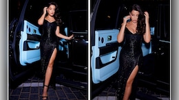 Nora Fatehi Is On Her Best "Birthday Behaviour" In A Shimmery Black Gown