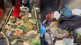 Slippers, Clothes, Victims' Belongings: View Of Delhi Railway Station After Stampede That Killed 18