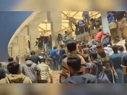 ICC चैंपियंस ट्रॉफी, ओपनिंग सेरेमनी: दीवार फांदकर घुसी पब्लिक, लोग बोले- स्टेडियम बनाने के चक्कर में गेट बनाना भूल गए